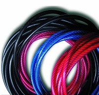 彩色涂塑鋼絲繩