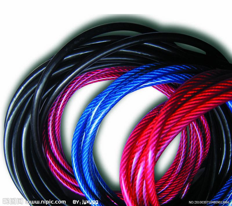 彩色涂塑鋼絲繩