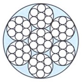 φ1.5不銹鋼鋼絲繩，1.5mm，1.5個粗